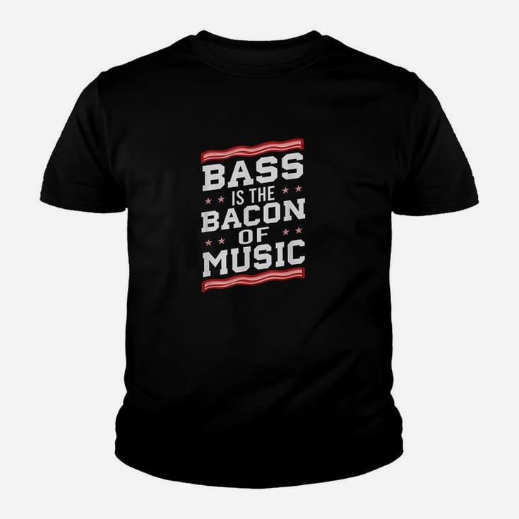 Bass Is The Bacon Of Music Bass Guitar Youth T-shirt