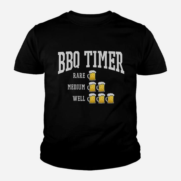 Bbq Timer  Grill Chef Grilling Cooking Beer Lover Youth T-shirt