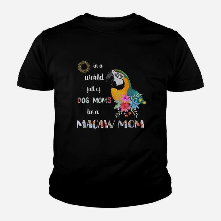 Be A Blue And Gold Macaw Parrot Bird Youth T-shirt