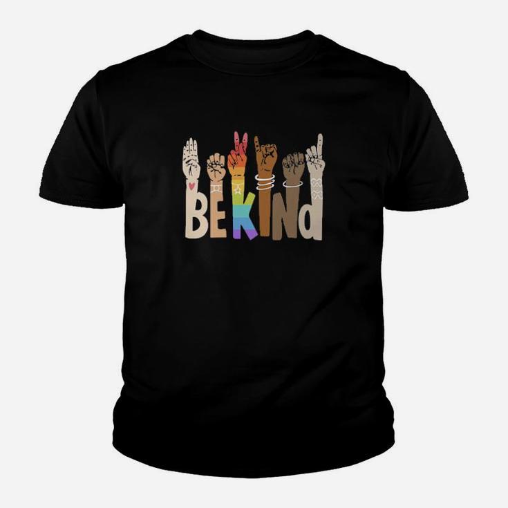 Be Kind Skin Color Lgbt Youth T-shirt