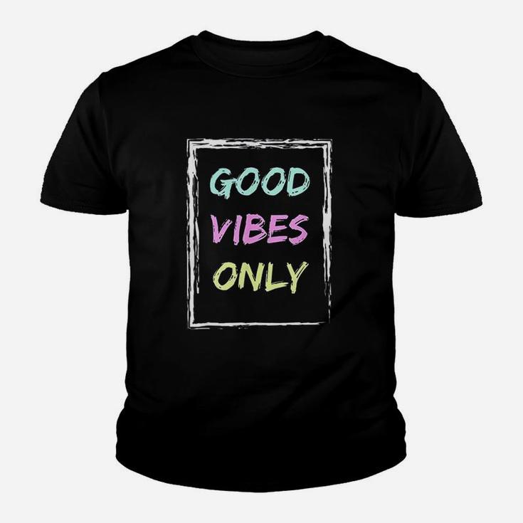 Be Positive Inspirational Quote Youth T-shirt
