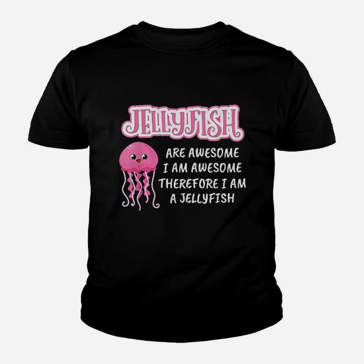 Beach Jellyfishes Are Awesome Art Dress Gift Jellyfish Youth T-shirt