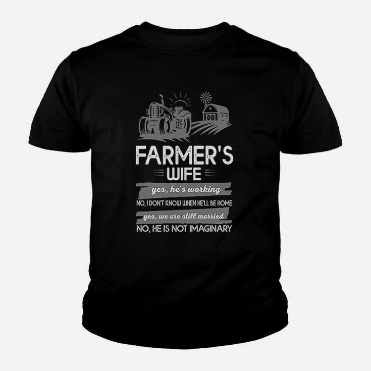 Being A Farmers Wife Youth T-shirt