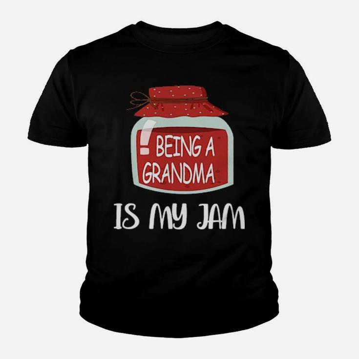 Being A Grandma Is My Jam Youth T-shirt