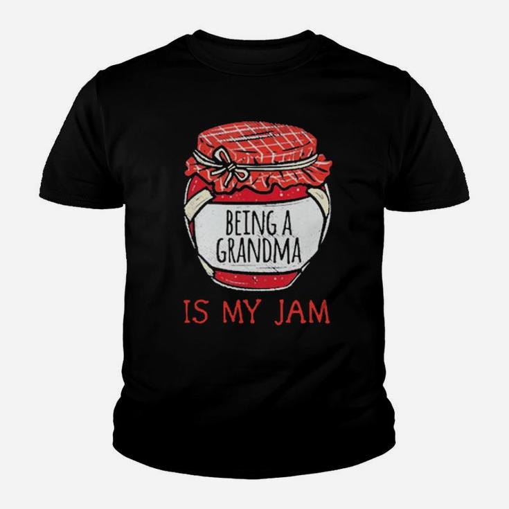 Being Grandma Is My Jam Youth T-shirt