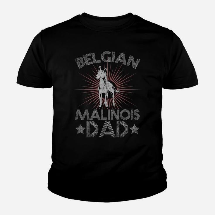 Belgian Malinois Dad Animal Pet Dog Daddy Belgian Malinois Youth T-shirt