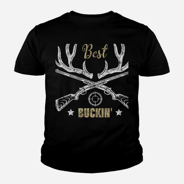 Best Buckin' Papa Ever Deer Hunters Hunting Gift Father Youth T-shirt
