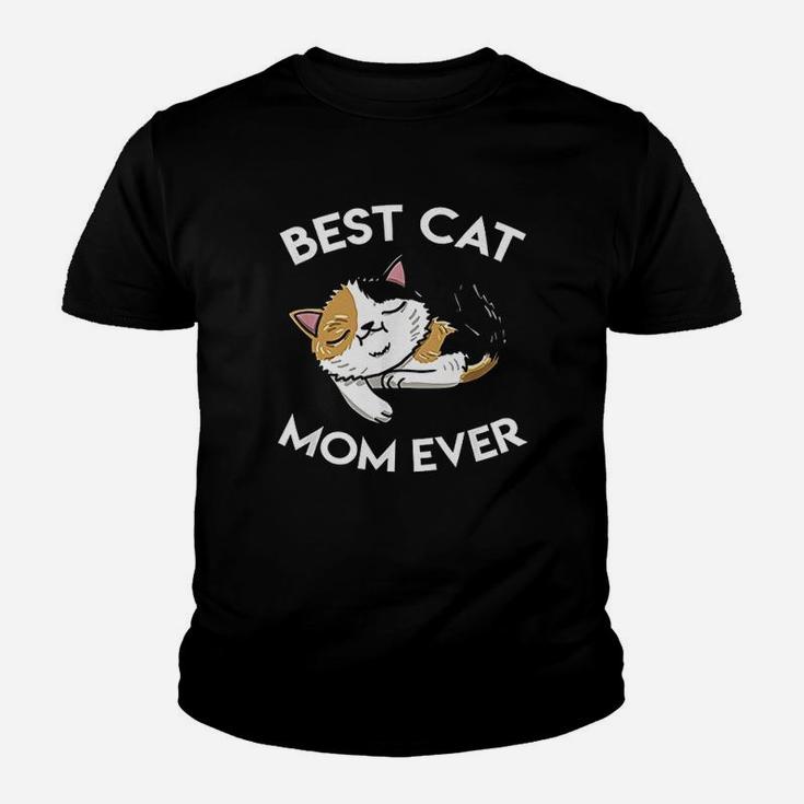 Best Cat Mom Ever Youth T-shirt