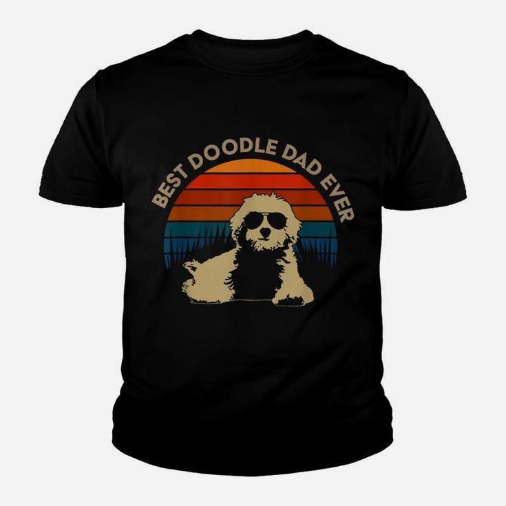 Best Doodle Dad Ever - Funny Dog Goldendoodle Labradoodle Youth T-shirt