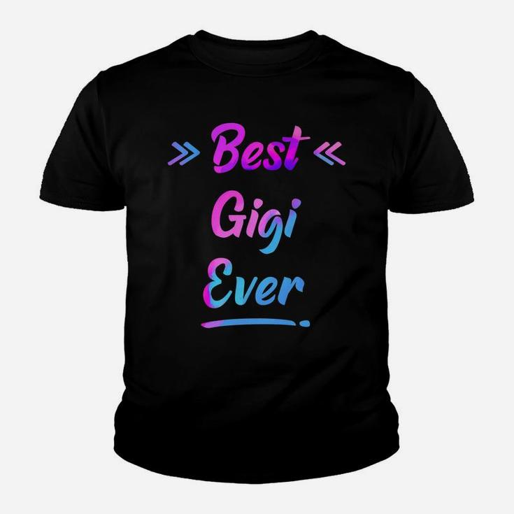 Best Gigi Ever Shirt Cute Mothers Day Gift Color Youth T-shirt