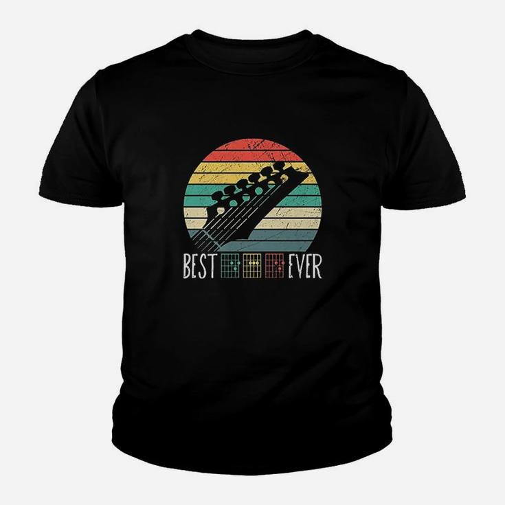 Best Guitar Dad Ever Music Chords Youth T-shirt