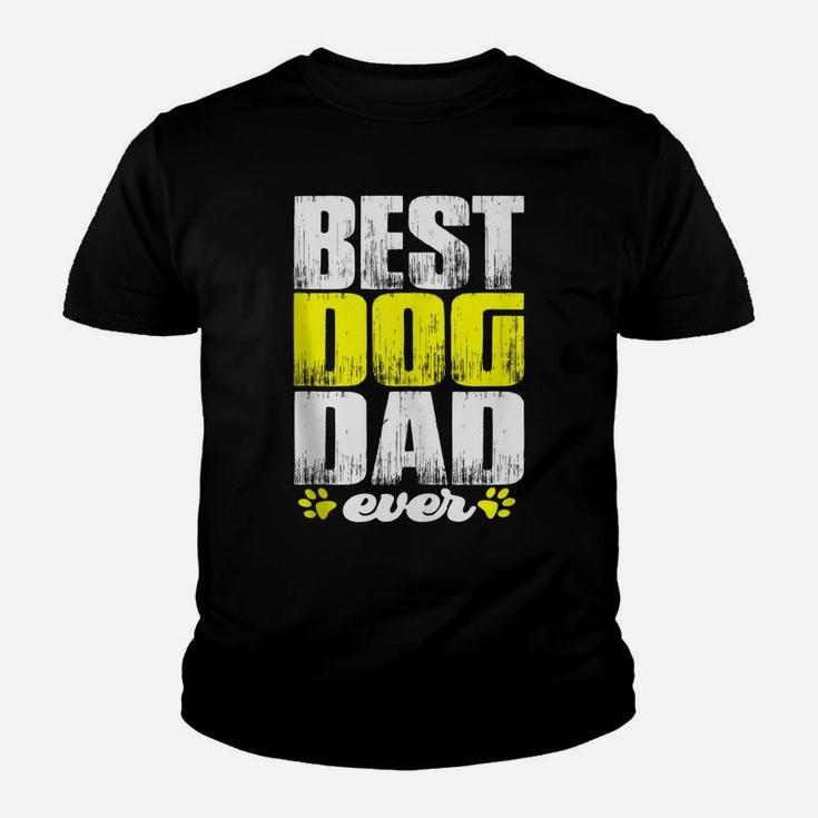 Best Lovin Dog Dad Pet Lover Owner Gifts Fathers Day Present Youth T-shirt
