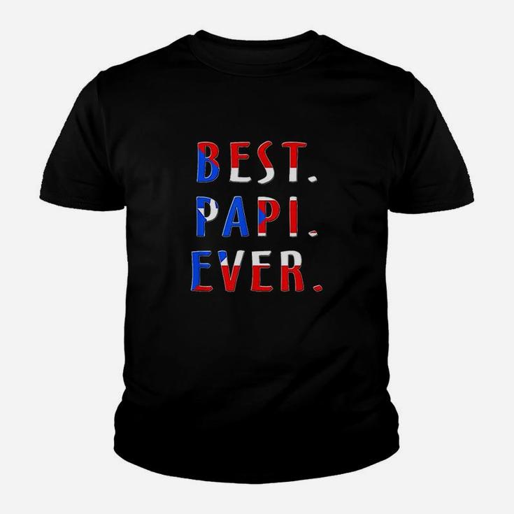 Best Papi Ever Rican Flag Youth T-shirt