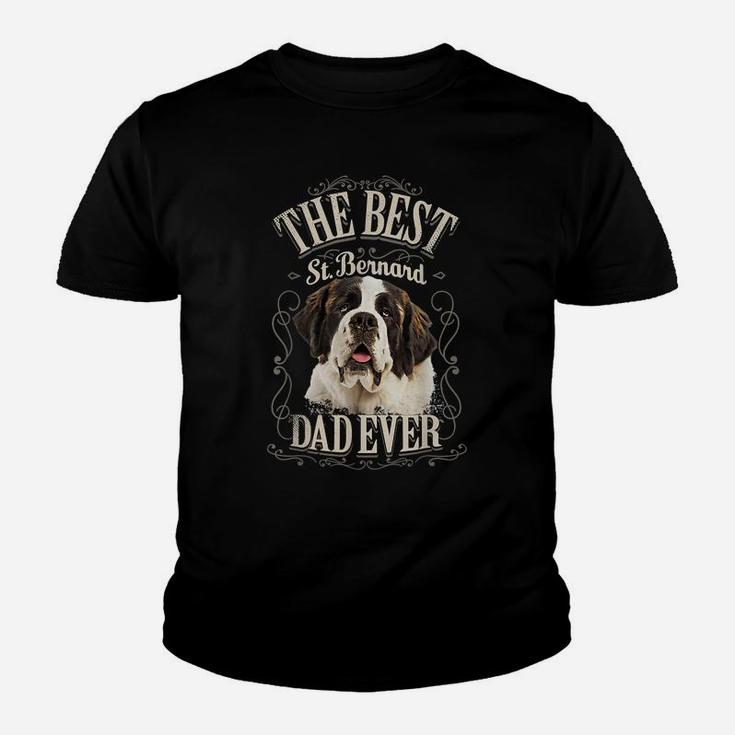 Best St Bernard Dad Ever Funny St Bernard Dog Gifts Vintage Youth T-shirt