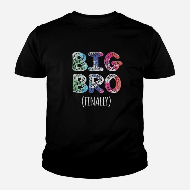Big Bro Finally Youth T-shirt