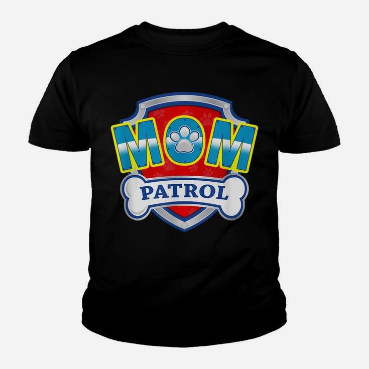 Birthday Boy Mom Patrol Dogs Lover Kid Youth T-shirt