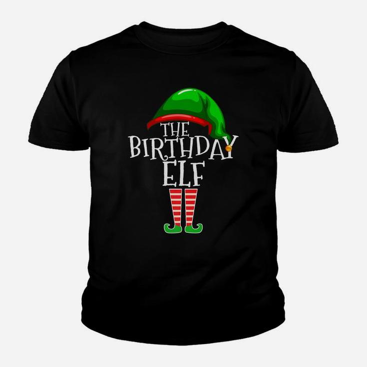 Birthday Elf Group Matching Family Christmas Gifts Holiday Youth T-shirt