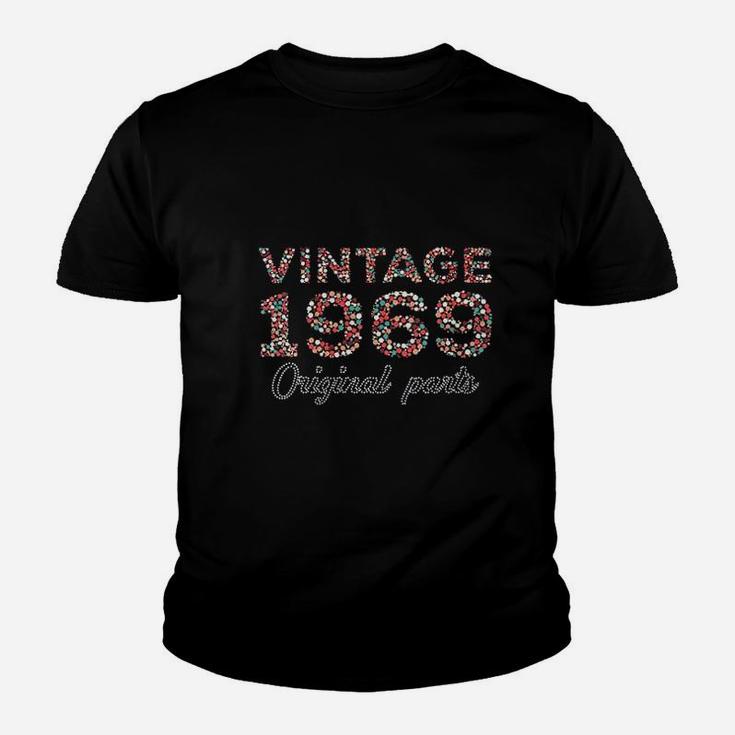 Birthday Retro Vintage Design 1969 Birthday Gift Idea Youth T-shirt