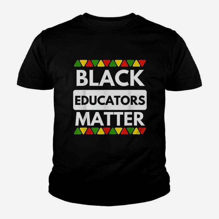 Black Educators Matter Youth T-shirt