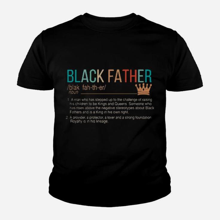 Black-Father-Definition-Vintage Youth T-shirt