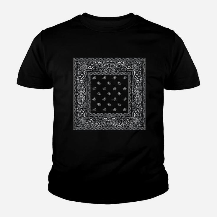 Black Or Dark Bandanna Youth T-shirt