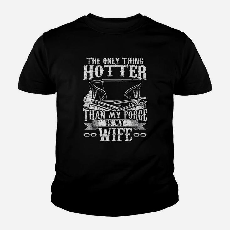 Blacksmith And Farrier Gifts The Only Thing Hotter Than My Youth T-shirt