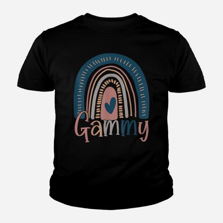 Blessed Gammy Funny Boho Cute Rainbow Family Youth T-shirt