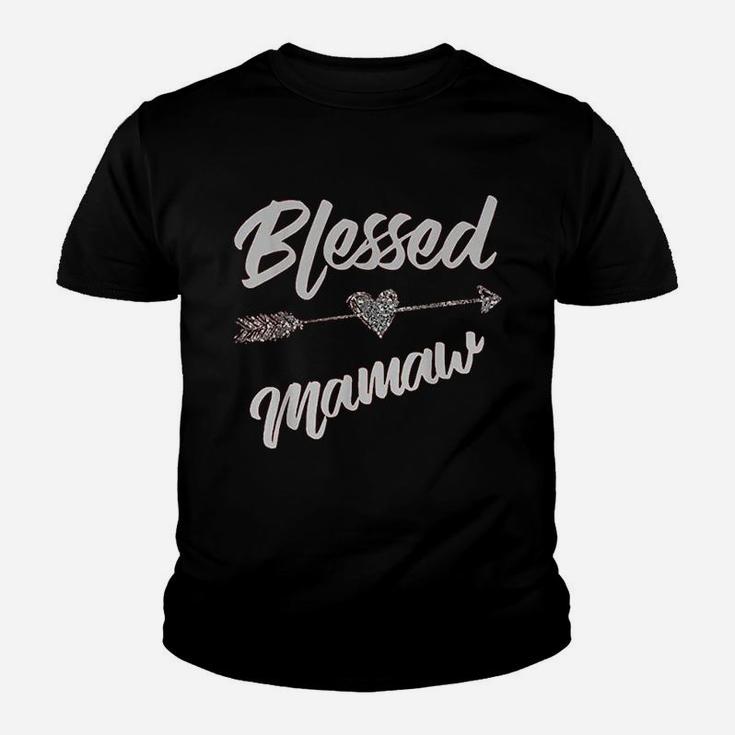 Blessed Mamaw Thanksgiving Youth T-shirt