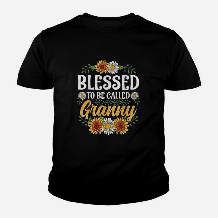 Blessed To Be Called Granny Youth T-shirt