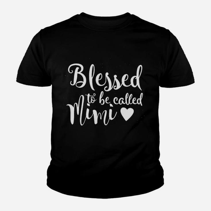 Blessed To Be Called Mimi Women Funny Grandma Gift Youth T-shirt