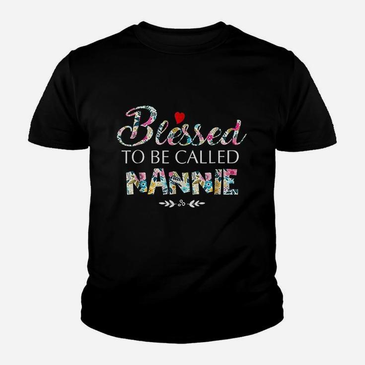 Blessed To Be Called Nannie Youth T-shirt