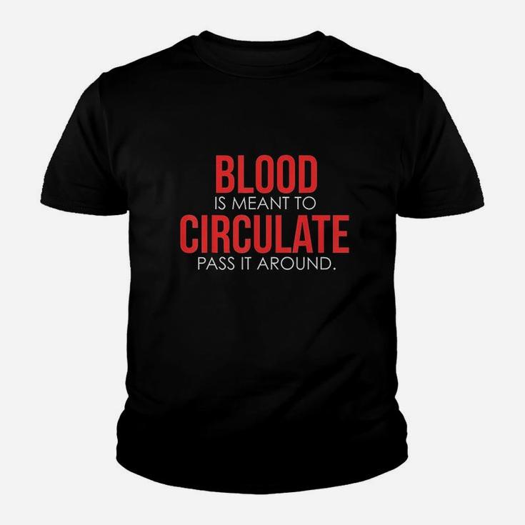 Blood Donation For Lives Saved By Blood Donors Youth T-shirt