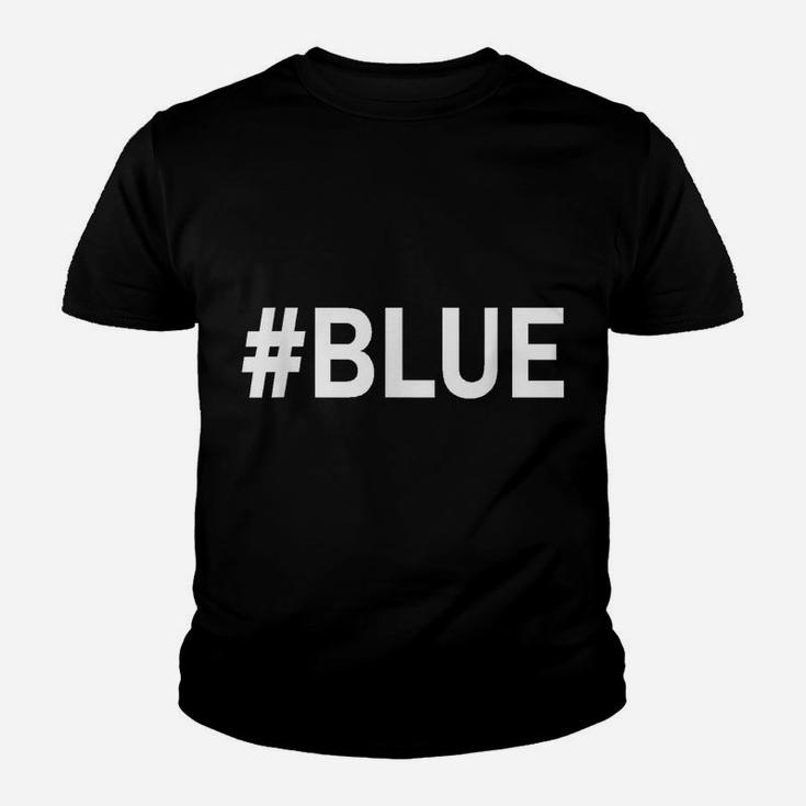 "Blue" Hashtag Camp Color War Blue Team Youth T-shirt