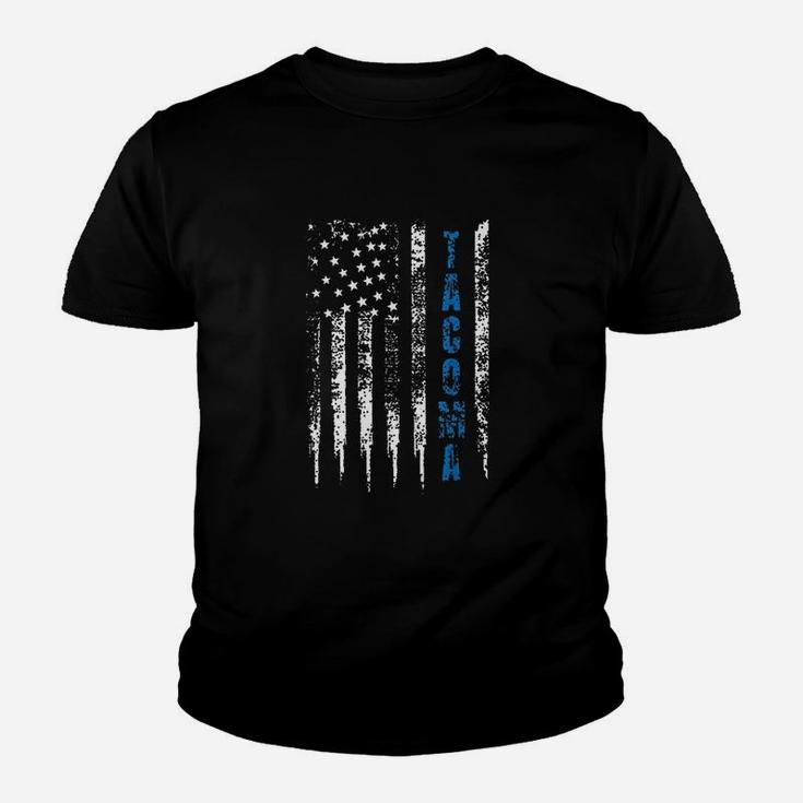 Blue Line Tacoma National Police Youth T-shirt