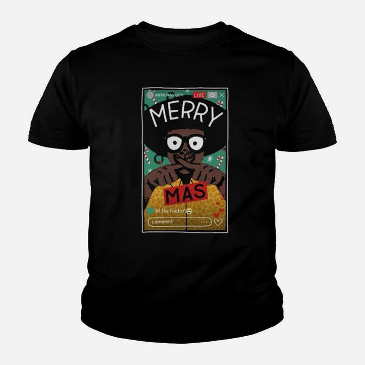 Bobthedragqueen Merry Xmas Youth T-shirt