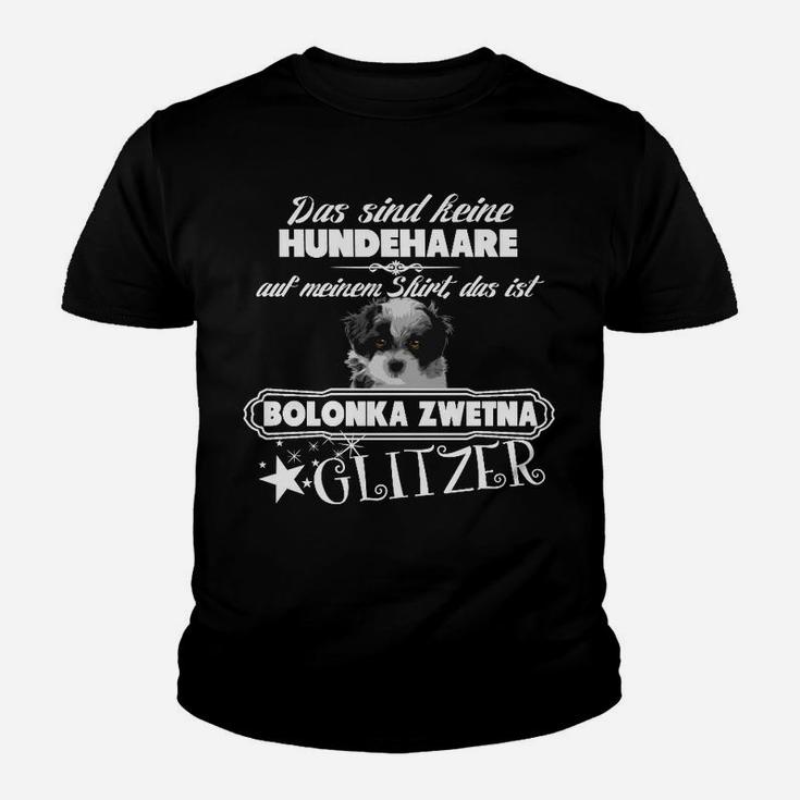 Bolonka Zwetna Bw Glitzer Kinder T-Shirt