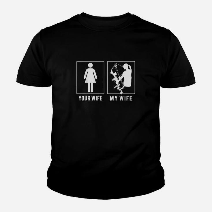 Bow Hunter  Your Wife My Wife Youth T-shirt