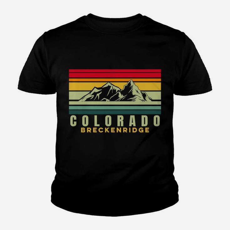 Breckenridge Colorado Sunset Rocky Mountains Hiking Skiiing Youth T-shirt