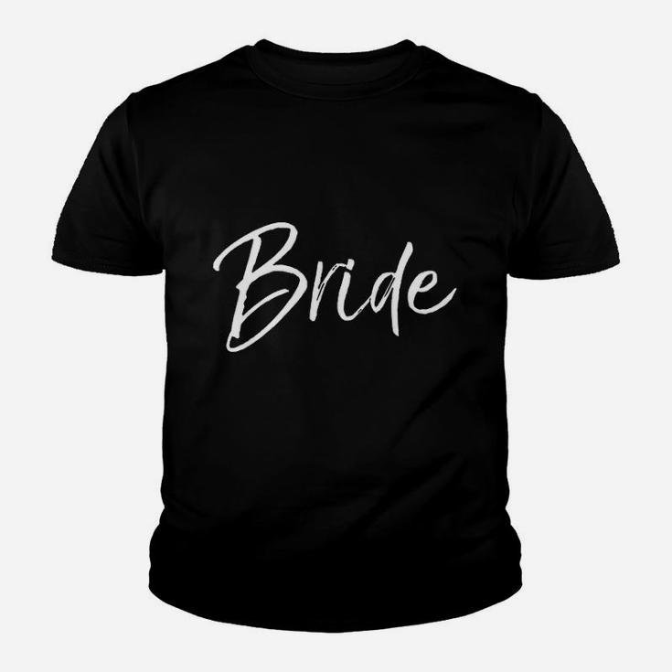 Bride Groom Wedding Youth T-shirt