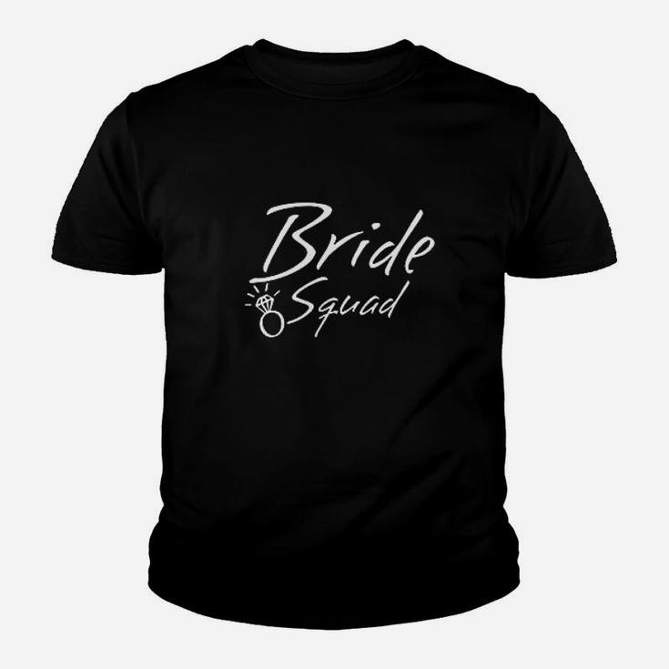 Bride Squad Wedding Bachelorette Party Crew Youth T-shirt