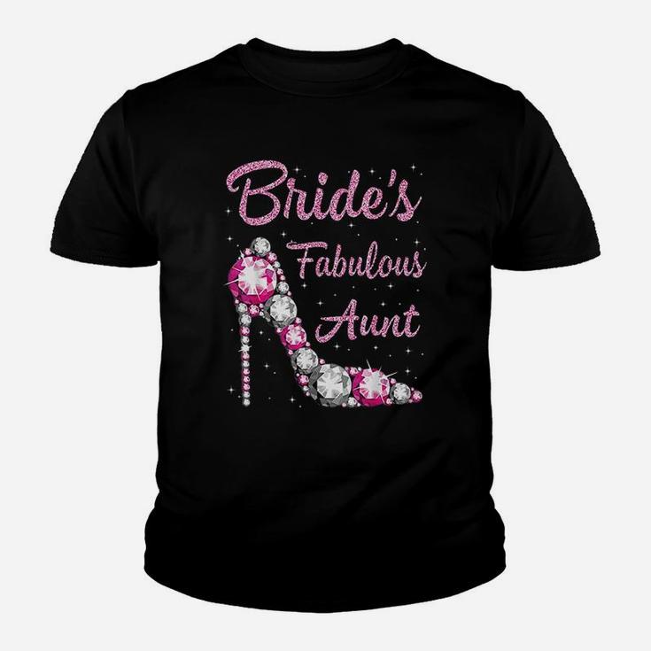 Brides Fabulous Aunt Happy Wedding Marry Vintage Youth T-shirt