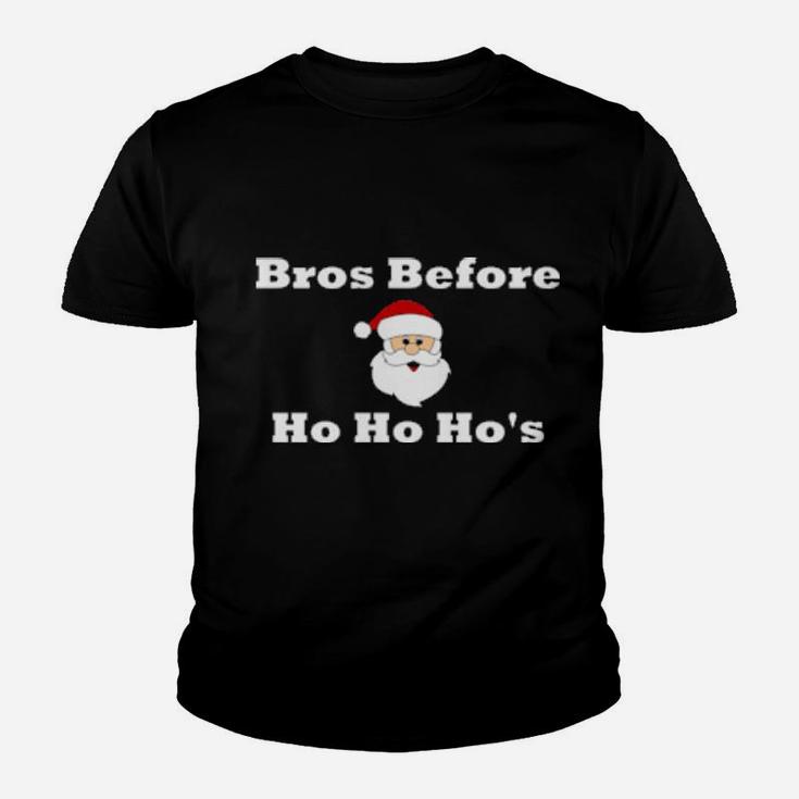 Bros Before Ho Ho Hos Youth T-shirt