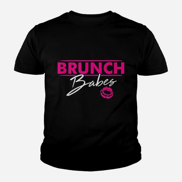 Brunch Babes Funny Ladies Brunch Squad Friends Youth T-shirt