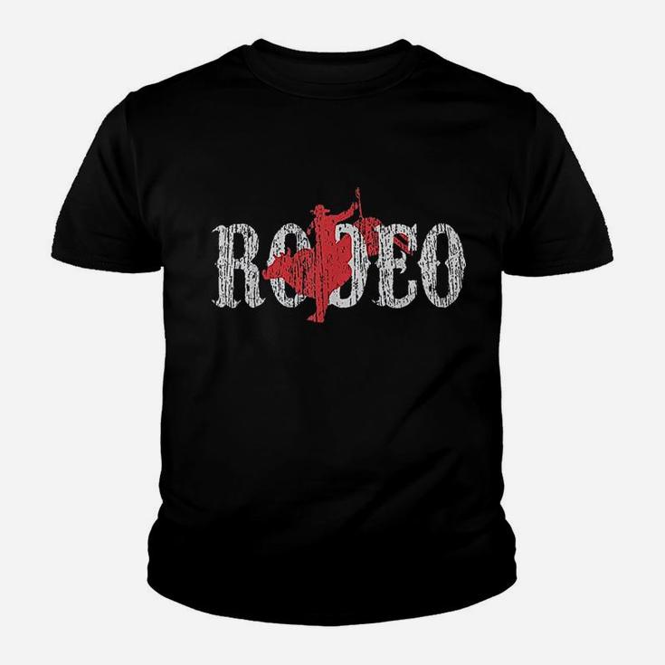 Bull Riding Rodeo Youth T-shirt