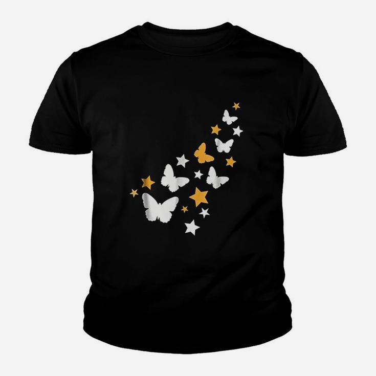 Butterflies With Stars Youth T-shirt
