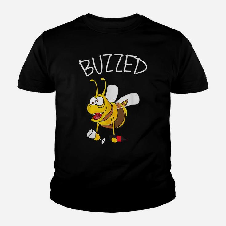 Buzzed Bee  Buzzed Wine Drinking Shirt Beekeeper Gift Youth T-shirt
