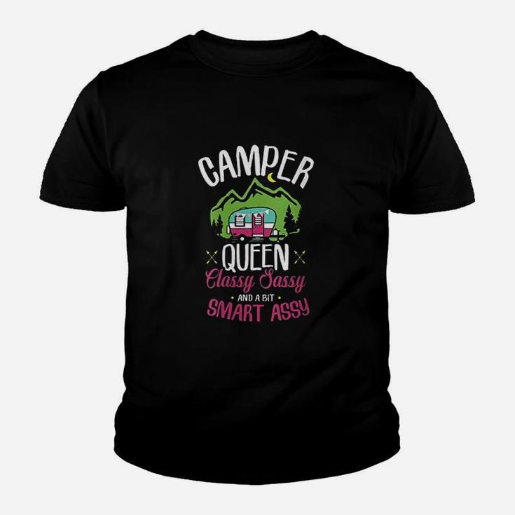Camper Queen Classy Sassy Youth T-shirt