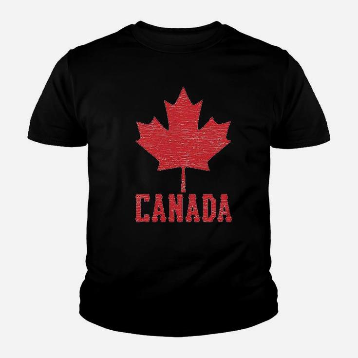Canadian Flag Canada Maple Leaf Youth T-shirt