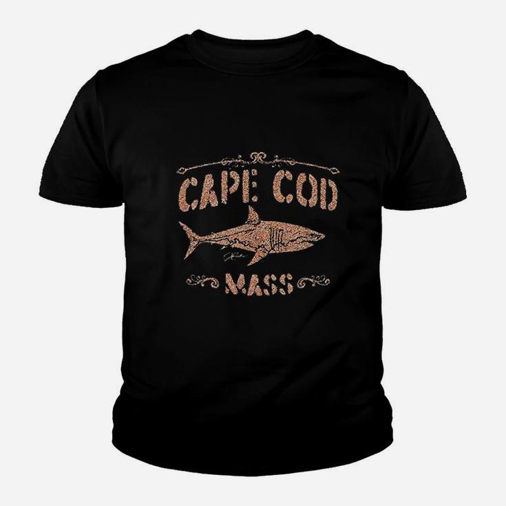 Cape Cod Ma Great White Shark Youth T-shirt