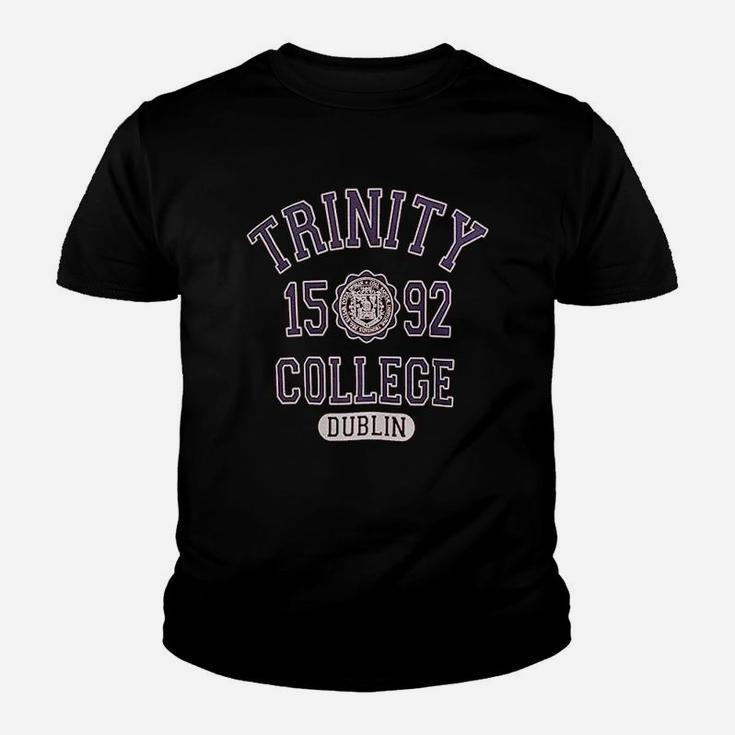 Carrolls Irish Gifts College With 1592 Design And College Seal Youth T-shirt